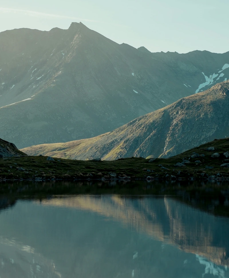Paysage de montagne en Suisse romande.