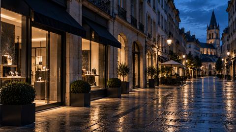 Illustration : une rue de ville.